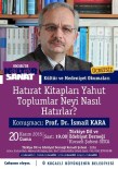 İSMAIL KARA - Prof. Dr. İsmail Kara, Edebiyatseverler İle Buluşacak