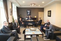 YABANCI ÖĞRENCİLER - Satso Başkanı Kösemusul, Kudret Bülbül'ü Makamında Ağırladı