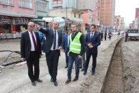 BEBEK ARABASI - Tekkeköy'ün Ana Cadde Projesi Hızlandı