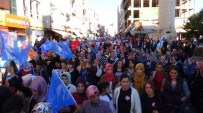 HILMI DÜLGER - AK Parti'den Mehteranlı 'Teşekkür Yürüyüşü'