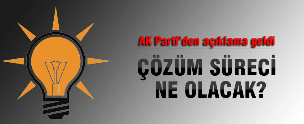Beşir Atalay'dan 'çözüm süreci' açıklaması