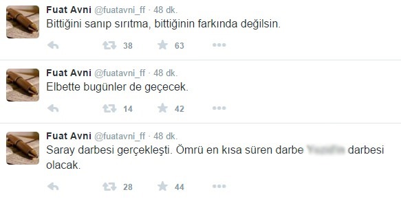 Fuat Avni Ak Parti'nin zaferini hazmedemedi