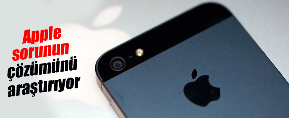 Apple, sorunun çözümünü araştırıyor