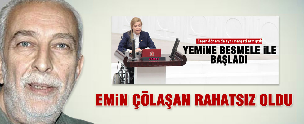 Emin Çölaşan'ın besmele hazımsızlığı