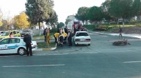 Çan'da Trafik Kazası  Açıklaması 1 Yaralı