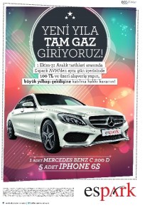 Espark Yeni Yıla Tam Giriyor