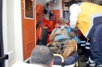 BAŞPıNAR - İşçiler Bastıkları Mermeri Kesti Açıklaması 4 Yaralı