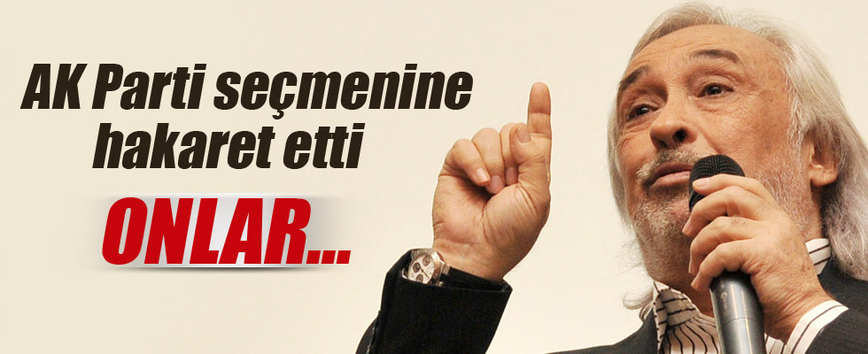 Müjdat Gezen'den AK Parti seçmenine ağır hakaret