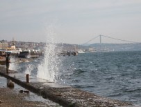 BUDO - İstanbul'u lodos vurdu seferler iptal