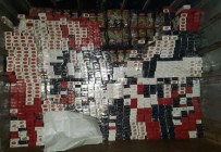 İzmir'de 295 Bin 750 Adet Kaçak Sigara Ele Geçirildi