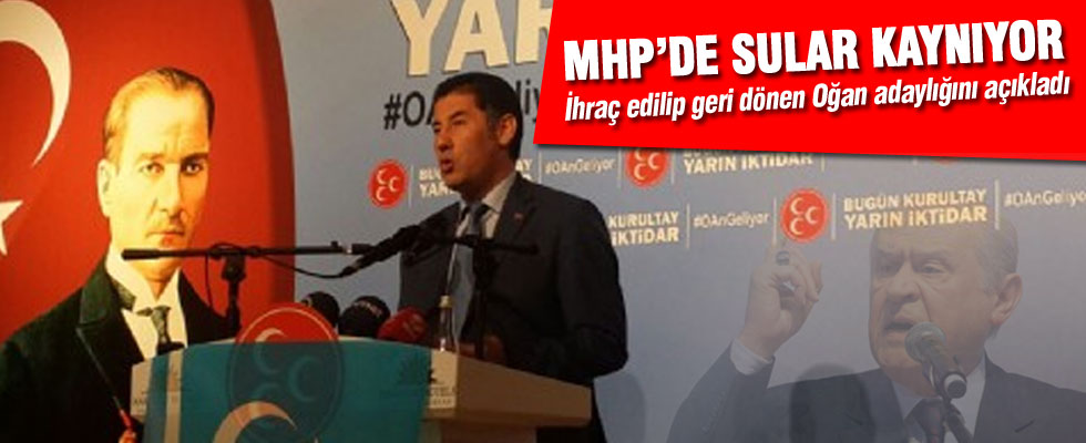 Sinan Oğan adaylığını açıkladı