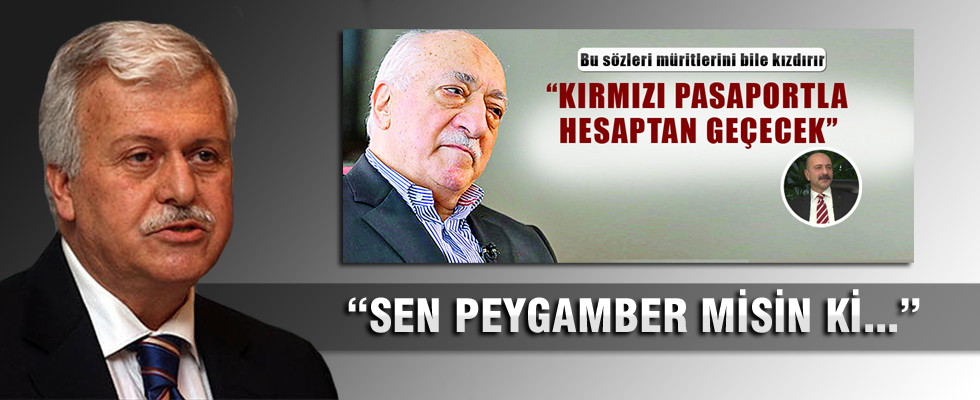 Hüseyin Gülerce, Fetullah Gülen'in Akın İpek sohbetini yorumladı