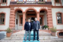 TARİHİ SAAT KULESİ - Kazakistan Kültür Eski Bakanı Kaseinov, Bilecik Belediyesini Ziyaret Etti