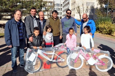 Nevşehir'de 500 Çocuğa Bisiklet Dağıtıldı