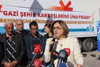 GAZIANTEP TICARET BORSASı - 'Gazi' Kentte 2 Saatte 10 Tır Yardım Toplandı