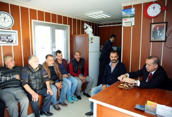 Erdoğan'dan Sürpriz Ziyaret