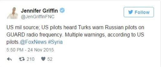 ABD'li pilotlar: Türkler uyardı biz şahidiz