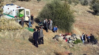 Aydın'da Otomobil Uçuruma Yuvarlandı Açıklaması 7 Ölü