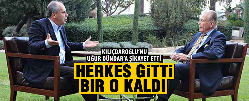 CHP'li İnce: Değişmeyen sadece genel başkan