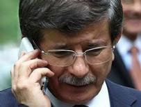 Davutoğlu'ndan kritik telefon görüşmesi