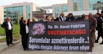 SAĞLIK ÇALIŞANLARINA ŞİDDET - Opr. Dr. Kamil Furtun Davası Öncesinde Adliyede Eylem