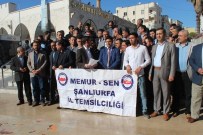 BAYIRBUCAK TÜRKMENLERİ - Şanlıurfa'da Genç Memur-Sen'den Türkmenlere Destek Eylemi