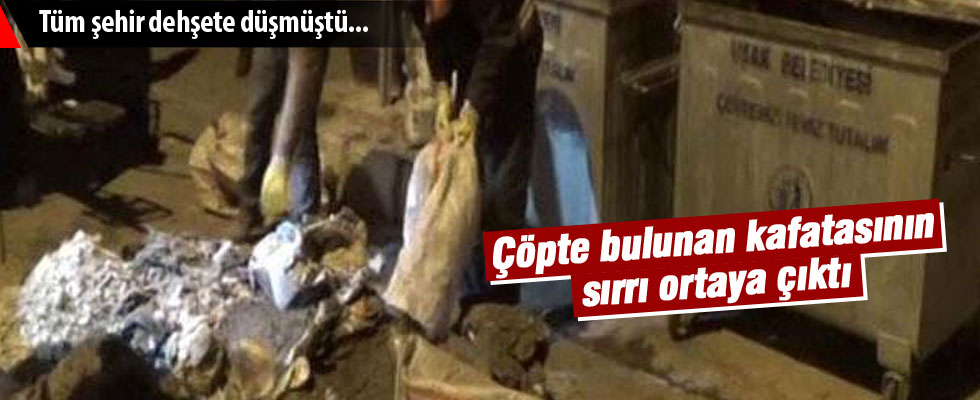 Çöpte bulunan kafatasının sırrı ortaya çıktı