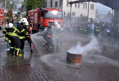 (Özel)- Aydın'ın Özel Çocukları İtfaiyeci Oldu