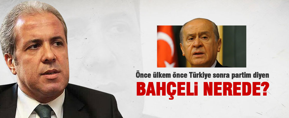 Tayyar: Bahçeli'den ses seda yok