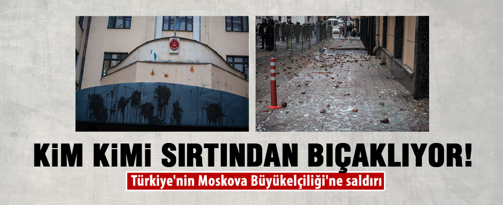 Türkiye'nin Moskova Büyükelçiliği'ne saldırı