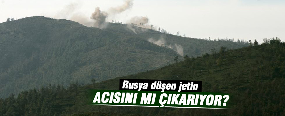 Türkmen Dağı bombardıman altında