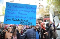 Uşak'ta 'Kadına Şiddete Hayır' Yürüyüşü