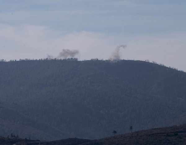 Türkmen Dağı bombardıman altında