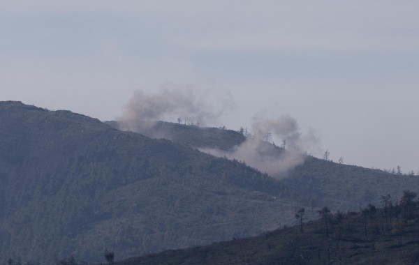 Türkmen Dağı bombardıman altında