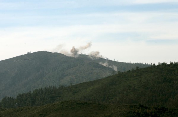 Türkmen Dağı bombardıman altında