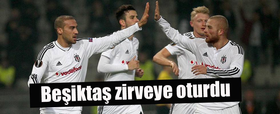 Beşiktaş zirveye oturdu