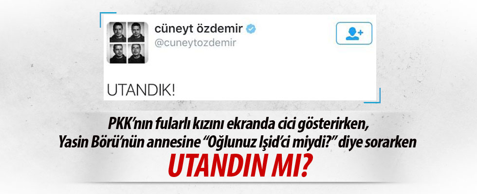 Cüneyt Özdemir'e süper kapak