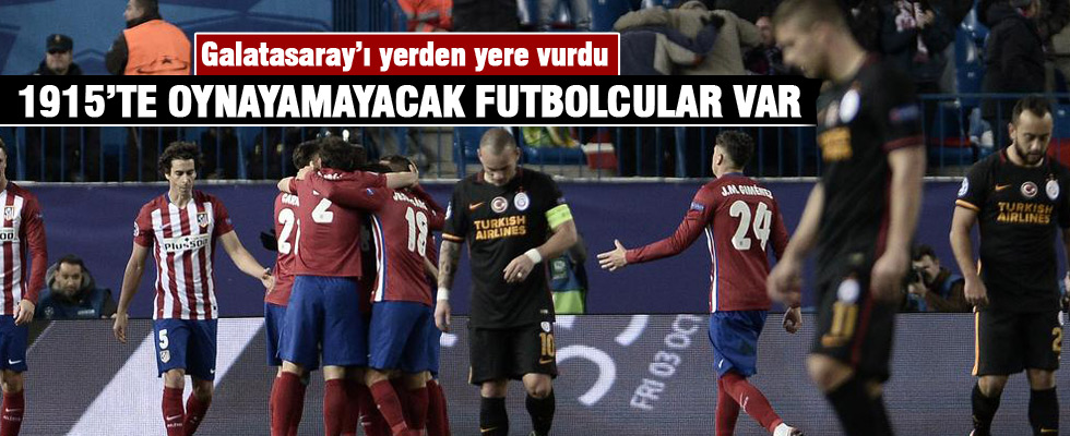 Galatasaraylı futbolculara ağır eleştiri