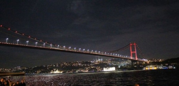 İstanbul turuncuya büründü
