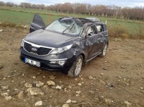 HACıBEYLI - Afyonkarahisar'da Trafik Kazası Açıklaması 1 Ölü, 3 Yaralı