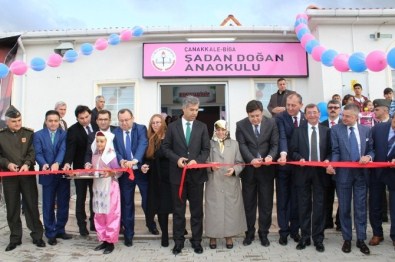 Biga'da Şadan Doğan Anaokulu Açıldı