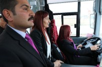 KADIN ŞOFÖR - Eş Başkan Çoban Kadınlarla Seyahat Ederek Sorunlarını Dinledi