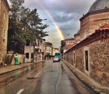 Gökkuşağı Bursa'yı Büyüledi