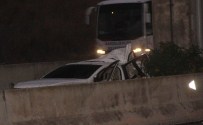 Otoyolda Trafik Kazası Açıklaması 1 Ölü
