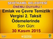 VAKıFBANK - Şehitkamil'den Vatandaşlara Emlak Vergisi Uyarısı