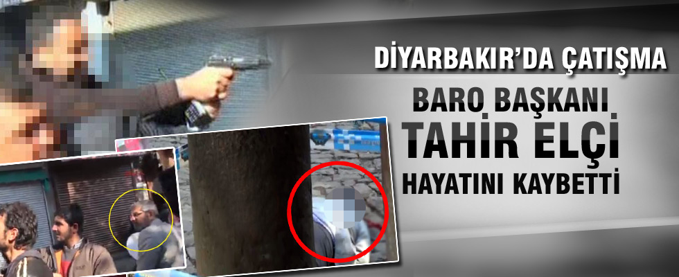 Diyarbakır Baro Başkanı Tahir Elçi öldürüldü