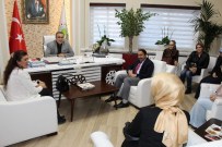 GÖKHAN KARAÇOBAN - Başkan Karaçoban'a 'Diş Hekimleri Haftası' Ziyareti