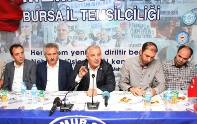 Memur-Sen Bursa İl Temsilciliği, Diyarbakır'ın Sur İlçesinde Yapılan Terör Saldırısını Kınadı