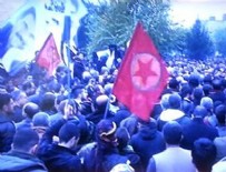 TAHİR ELÇİ - Tahir Elçi'nin cenazesinde PKK flaması taşıdılar