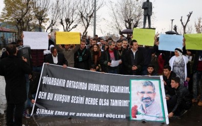 Tahir Elçi'nin Öldürülmesi Şırnak'ta Protesto Edildi